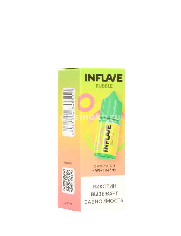 Inflave Bubble Salt Арбуз лайм