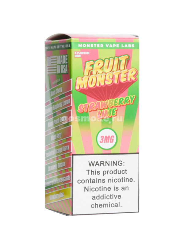 Fruit Monster Strawberry Lime (Импорт) Fruit Monster Strawberry Lime (Импорт)