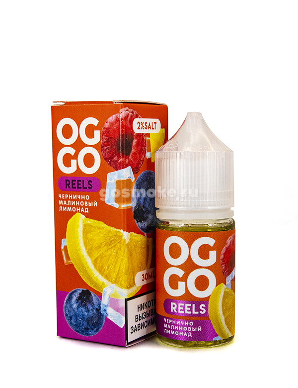Oggo Reels Salt Чернично-малиновый лимонад Oggo Reels Salt Чернично-малиновый лимонад