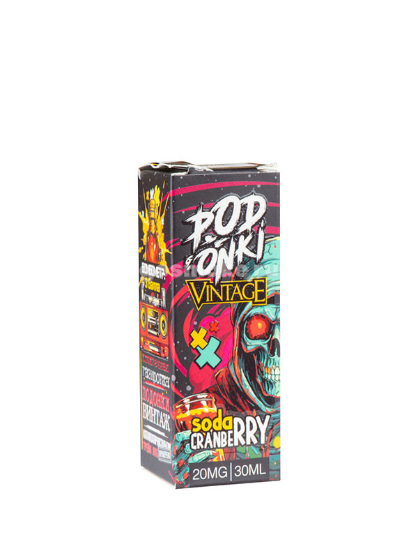 Podonki Vintage Salt Soda Cranberry Podonki Vintage Salt Soda Cranberry