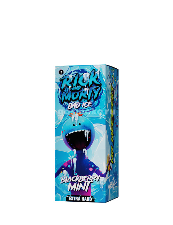 Rick and Morty Bad Ice Salt Blackberry Mint