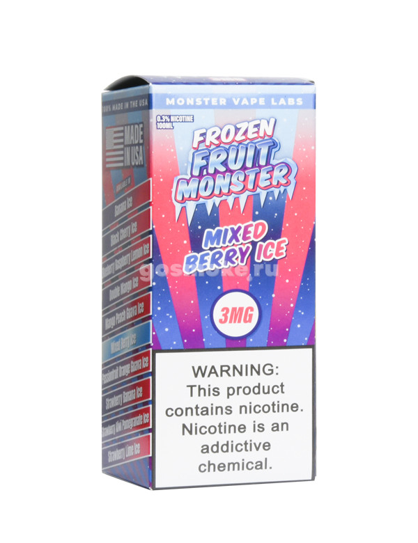 Frozen Fruit Monster Mixed Berry Ice (Импорт) Frozen Fruit Monster Mixed Berry Ice (Импорт)