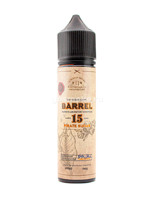 Electro Jam Tobacco Barrel 15 Pirate Sugar