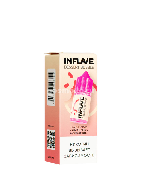 Inflave Bubble Dessert Salt Клубничное мороженое