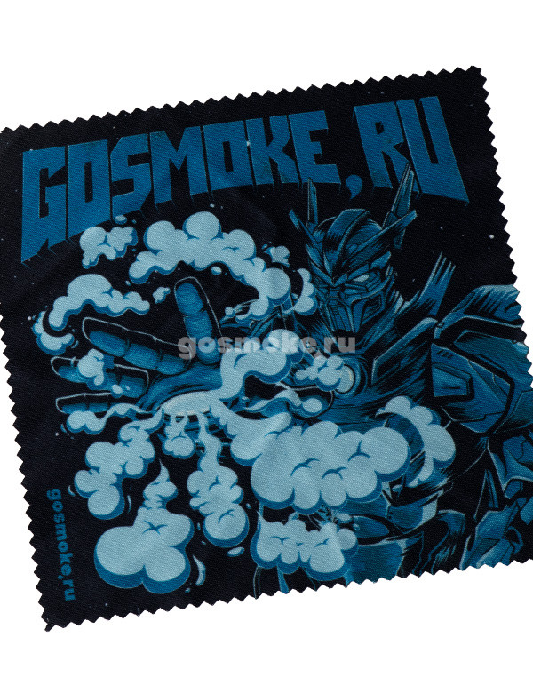 Салфетка из микрофибры gosmoke Steam Machine Blue