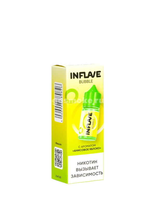 Inflave Bubble Salt Анисовое яблоко Inflave Bubble Salt Анисовое яблоко