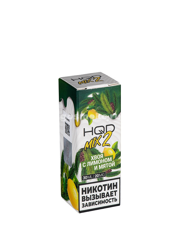 HQD Salt Mix 2 Хвоя с лимоном и мятой