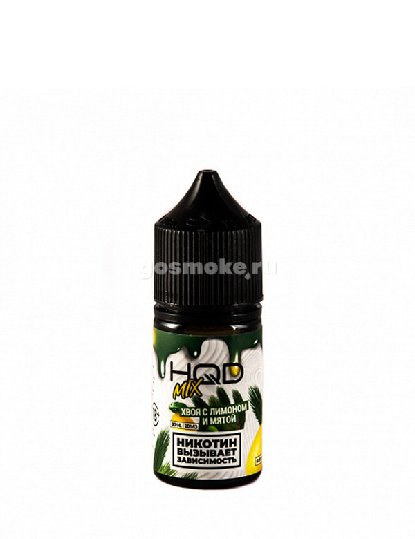 HQD Salt Mix Хвоя с лимоном и мятой HQD Salt Mix Хвоя с лимоном и мятой