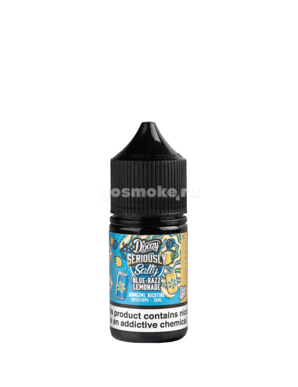 Doozy Seriously Soda Salt Blue Razz Lemonade Doozy Seriously Soda Salt Blue Razz Lemonade