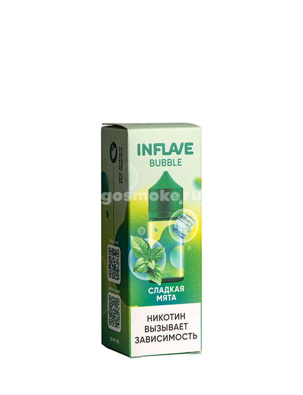 Inflave Bubble Salt Сладкая мята