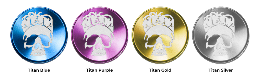 Цвета сменной кнопки Rekavape DotAIO Button Titan
