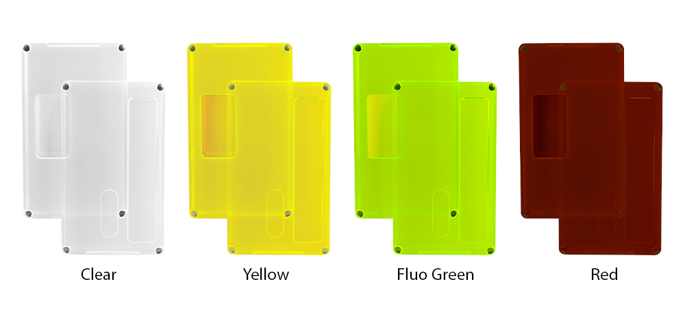 Цвета дверок MK Mods Billet Box Mission Button Clear Panels