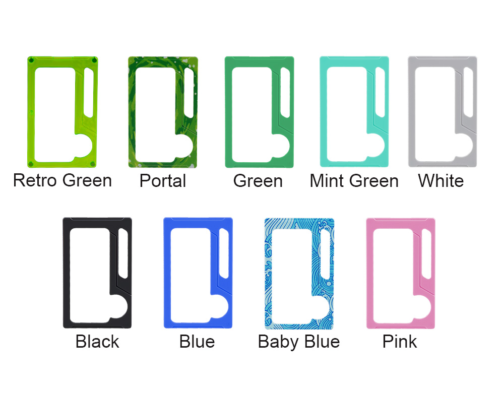 Цвета передних дверок на Wizvapor Mini Beeper Front Panel