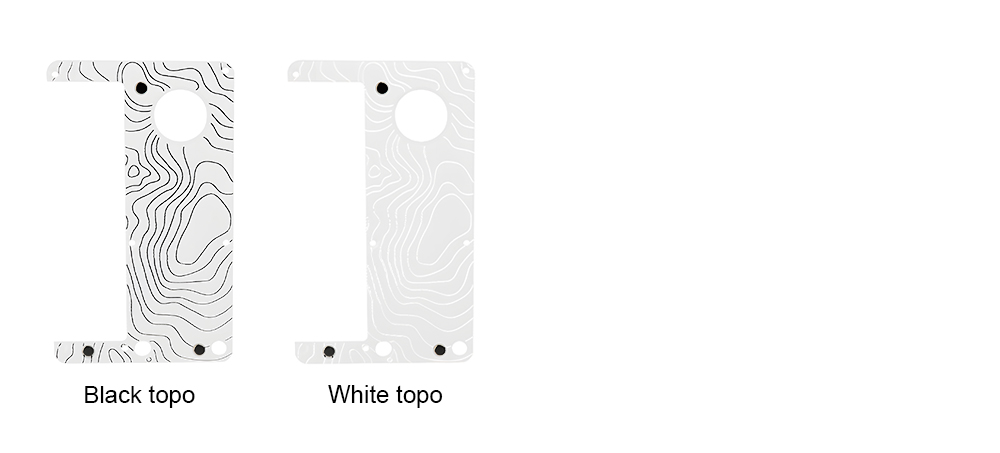 Цвета сменных иннеров MK Mods Cthulhu AIO Topo Inner