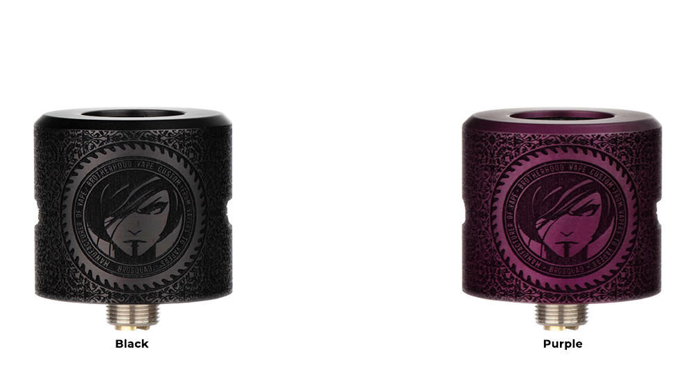 Цвета дрипки BRO RDA V3 + Evil Chick V.2 Limited Cap