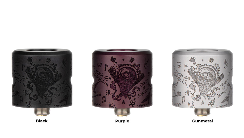 Цвета дрипки BRO RDA V3 + Trouble Maker Cap