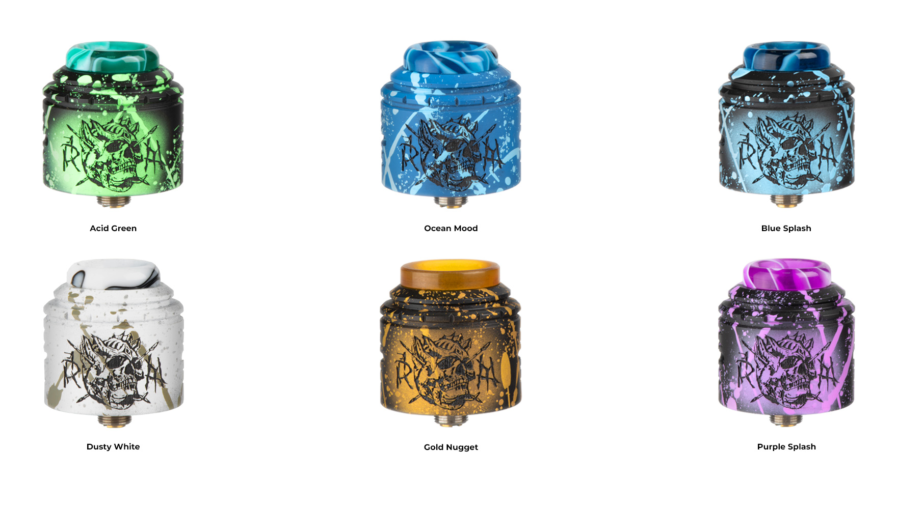 Цвета дрипки Rockmods & BVC Weird RDA