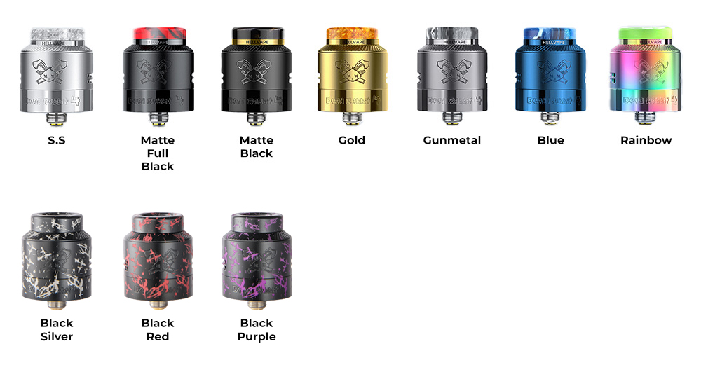 Цвета дрипки Hellvape Dead Rabbit 4 RDA