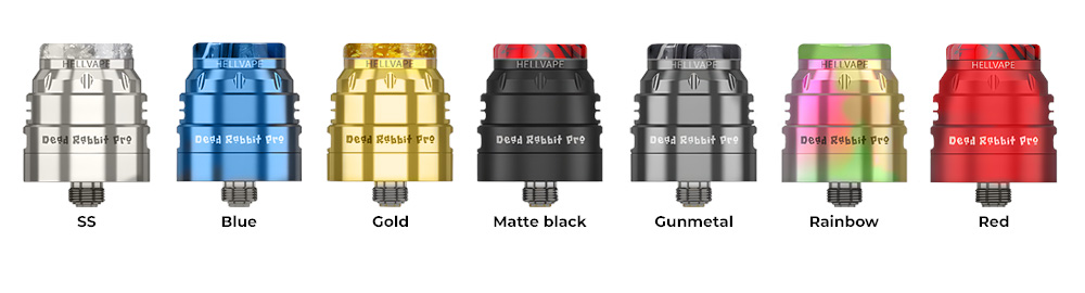 Цвета Hellvape Dead Rabbit Pro RDA