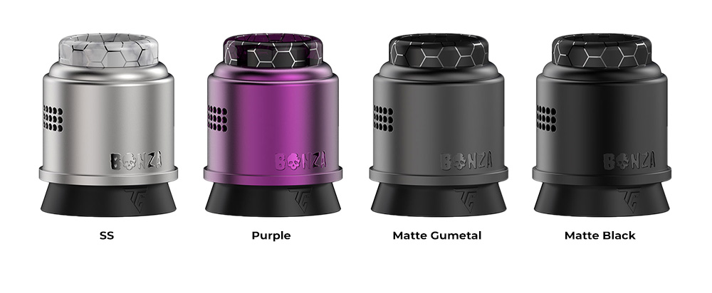 Цвета дрипки ThunderCloud x Vaping Bogan Bonza Pro RDA