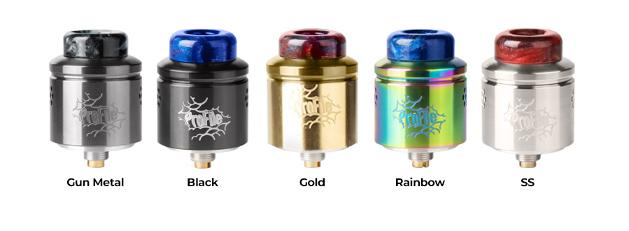 Цвета дрипки Wotofo Profile RDA