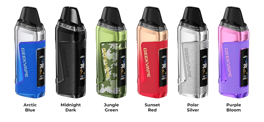 Цвета электронной сигареты GeekVape Aegis Nano 3 Kit