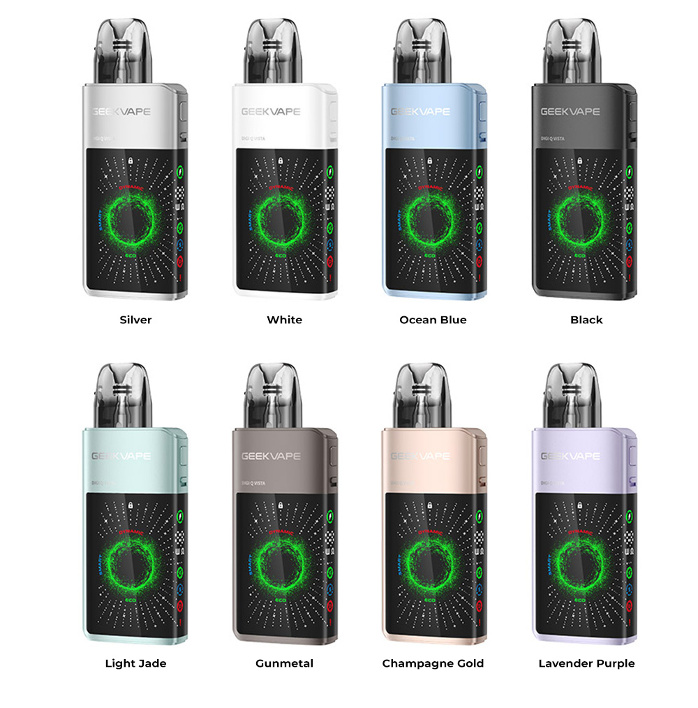 Цвета электронной сигареты GeekVape Digi Q Vista Pod System