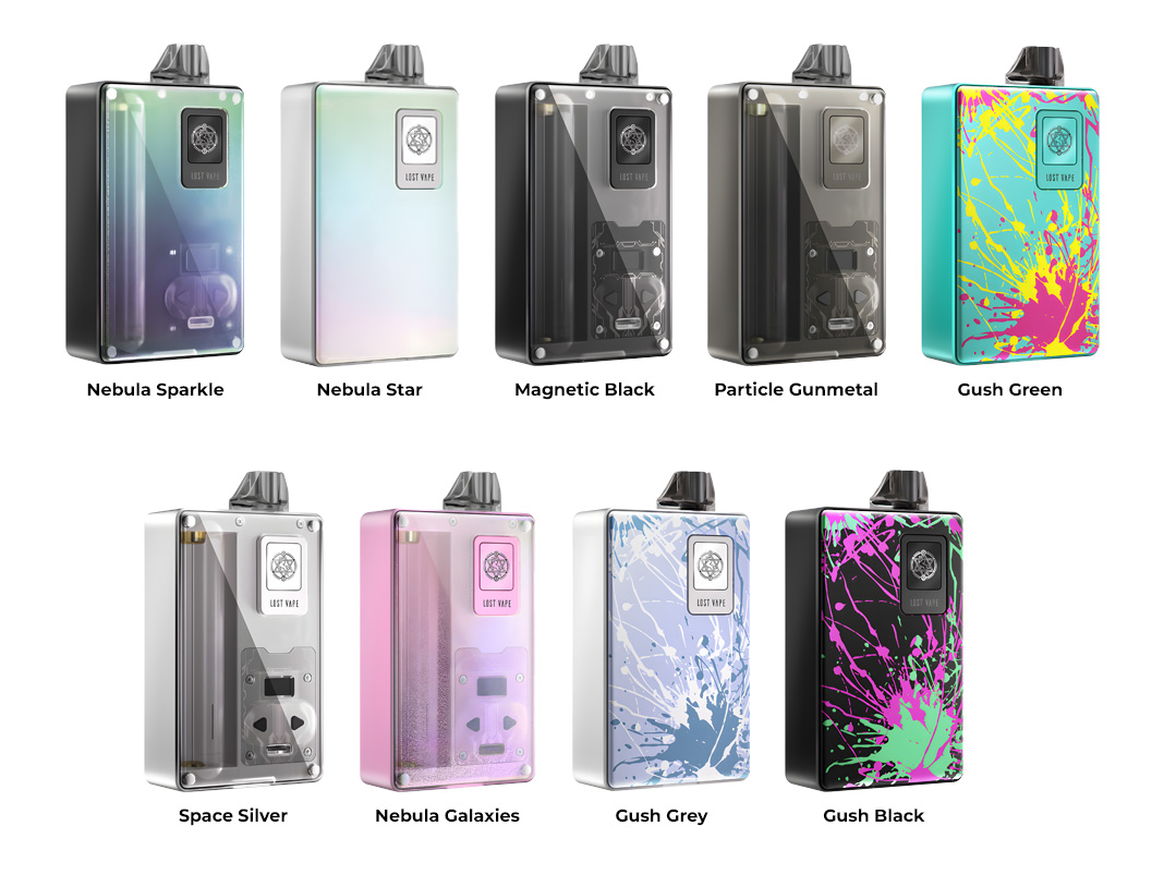 Цвета электронной сигареты Lost Vape Centaurus B80 AIO Boro Mod