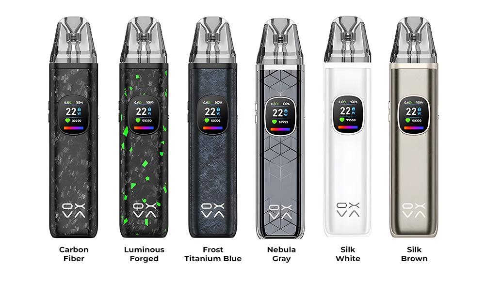 Цвета электронной сигареты OXVA Xlim Pro 2 DNA Pod System