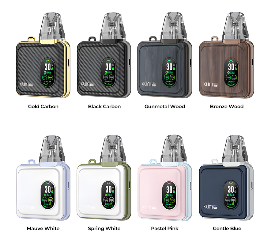 Цвета электронной сигареты Oxva Xlim SQ Pro Pod System Kit