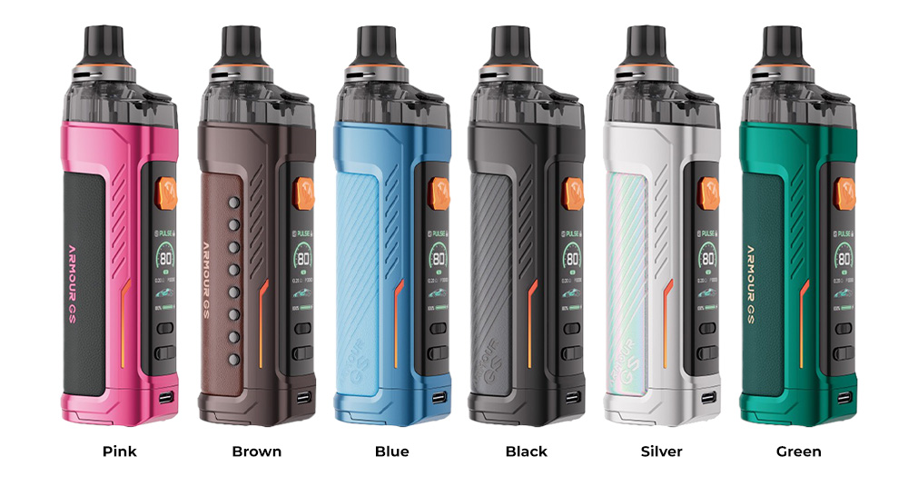 Цвета электронной сигареты Vaporesso Armour GS