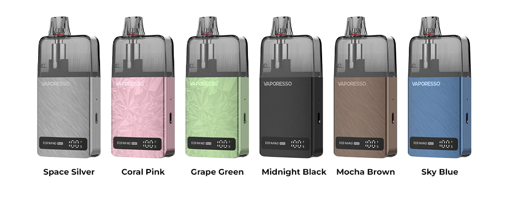 Цвета электронной сигареты Vaporesso Eco Nano Plus Kit
