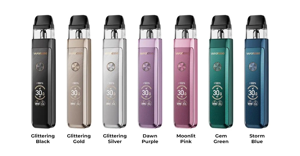 Цвета электронной сигареты Vaporesso XROS Pro 2